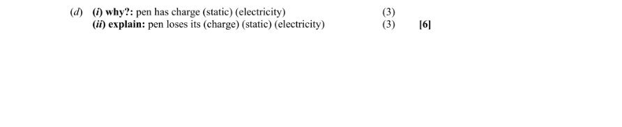 Marking Scheme Part 1