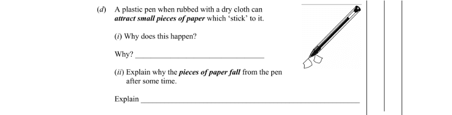 Question 2009 - 7 Part 1