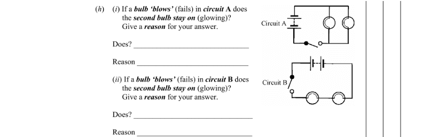 Question 2009 - 7 Part 2