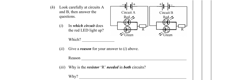 Question 2010 - 7 Part 1