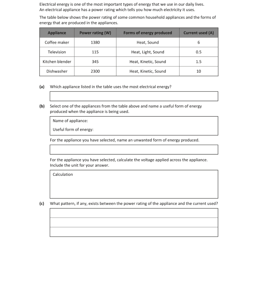 Question 2019 - 13 Part 1