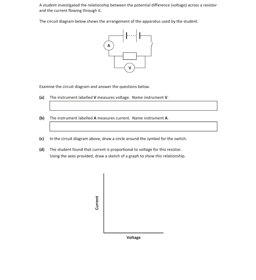 Question 2019 - 9 Part 1