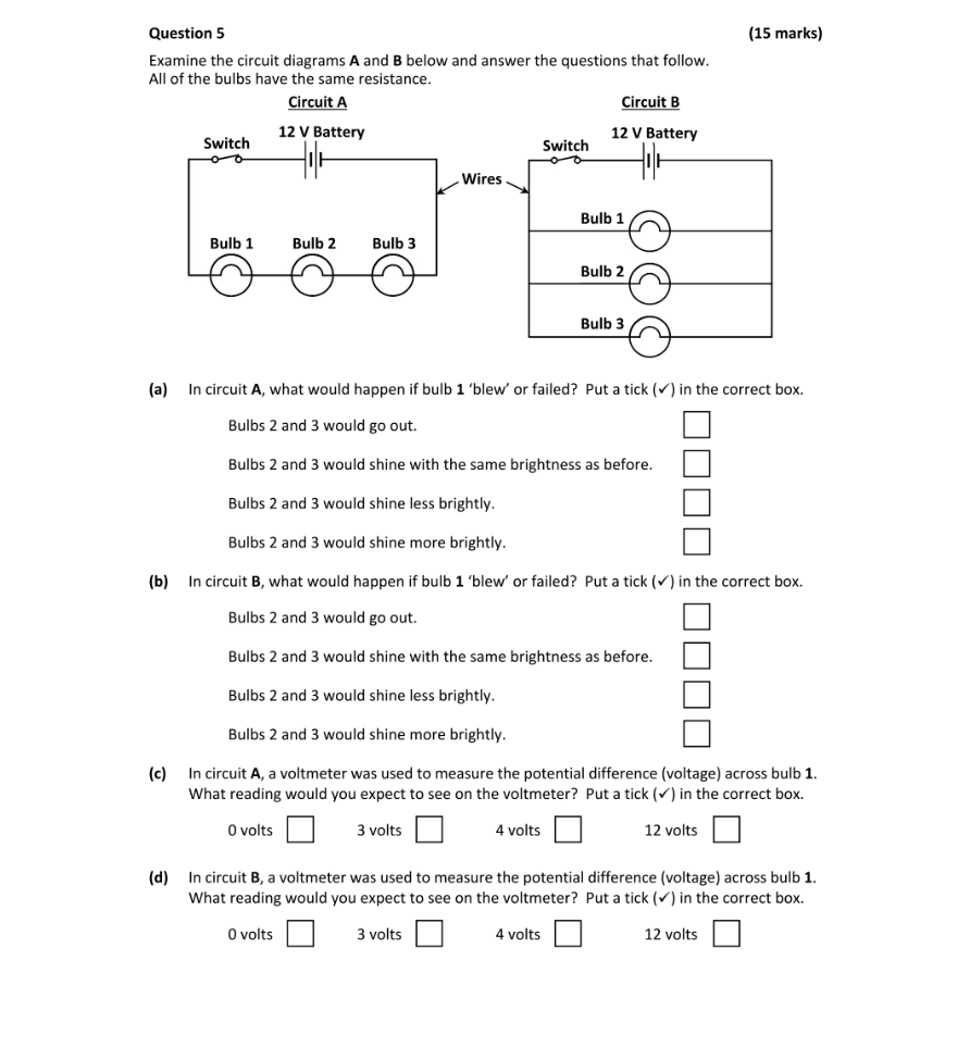 Question 2024 - 5 Part 1