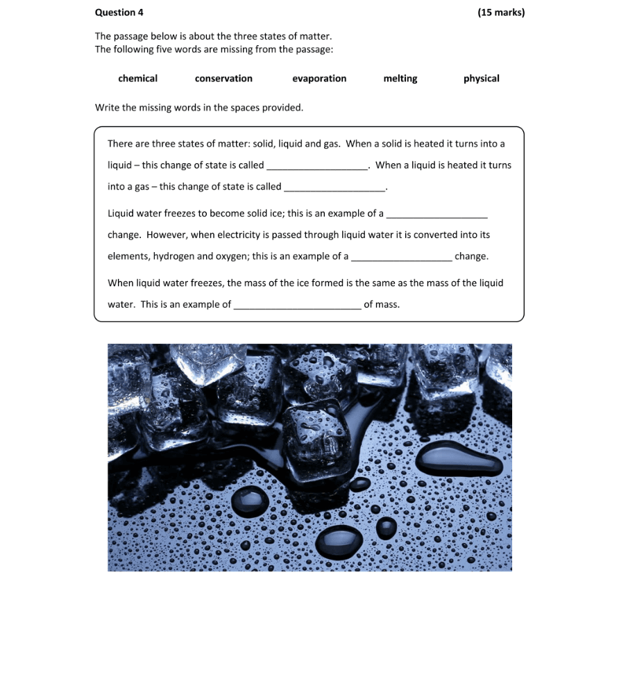 Question 2023 - 4 Part 1