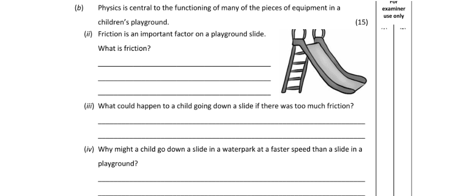 Question 2018 - 9 Part 1