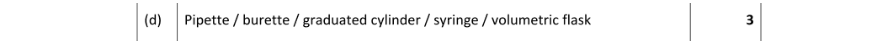 Marking Scheme Part 1