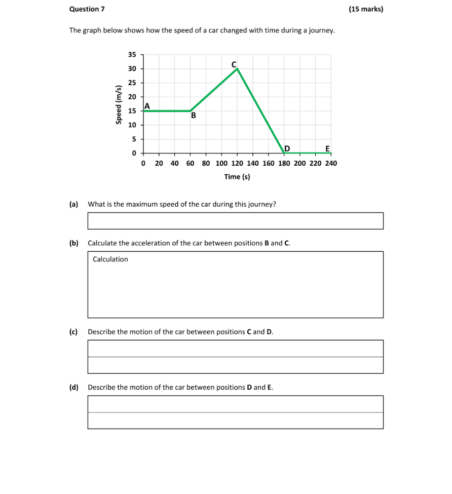 Question 2023 - 7 Part 1