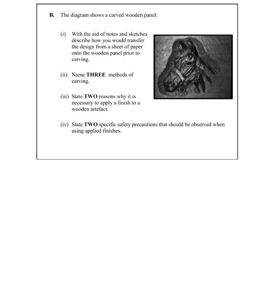Question 2007 - 4B Part 1