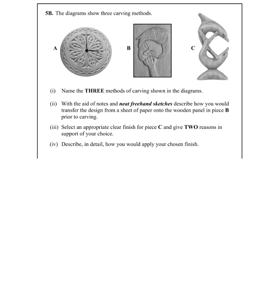 Question 2010 - 5B Part 1