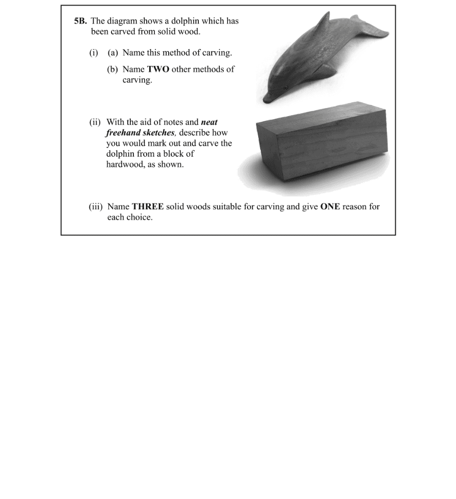 Question 2013 - 5B Part 1