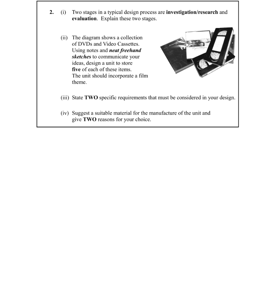 Question 2007 - 2 Part 1