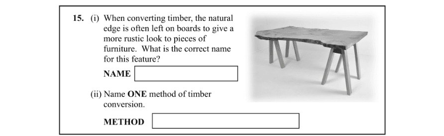 Question 2013 - 15 Part 1