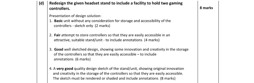 Marking Scheme Part 3