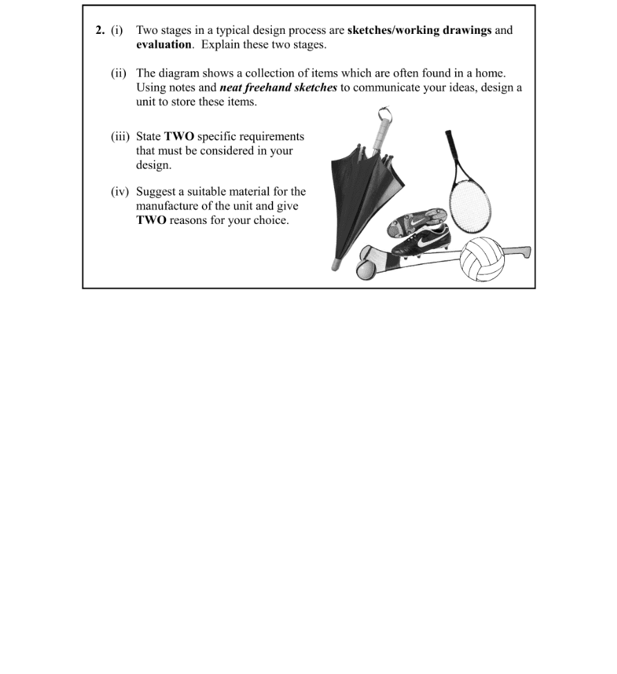 Question 2008 - 2 Part 1