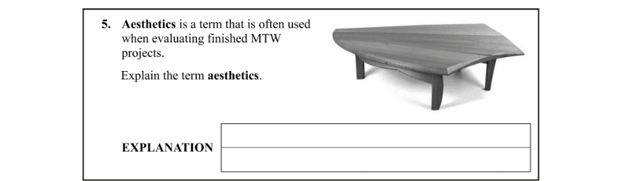 Question 2012 - 5 Part 1