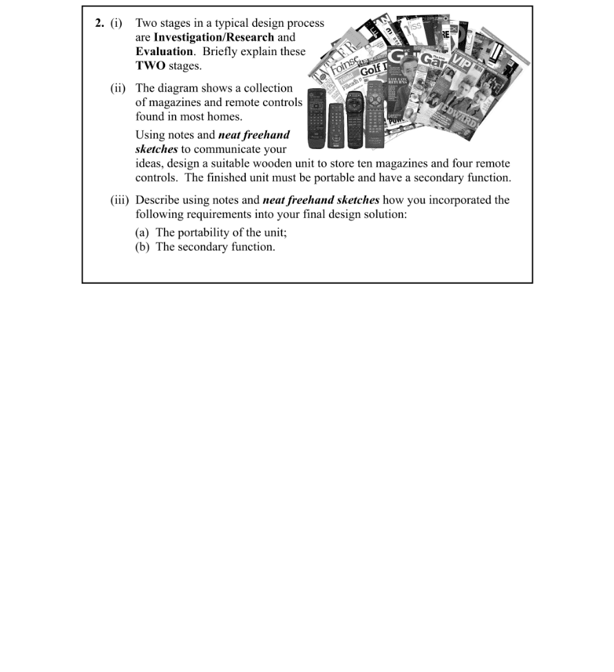 Question 2014 - 2 Part 1
