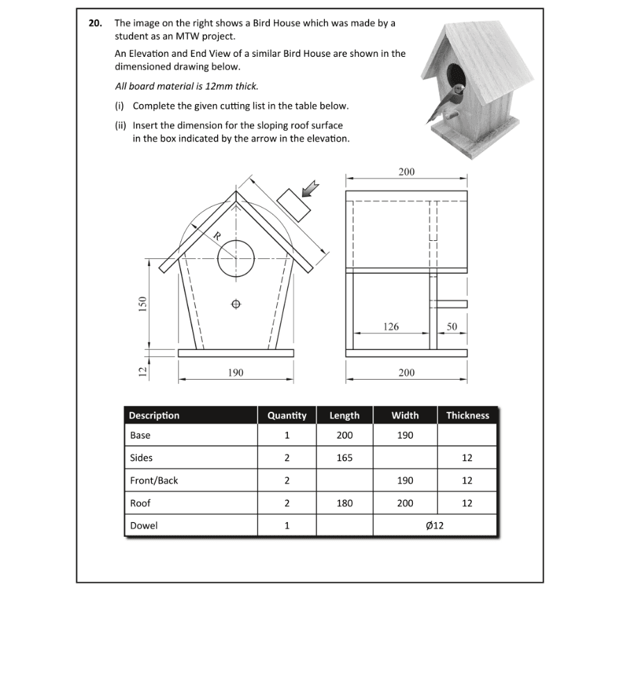 Question 2017 - 20 Part 1