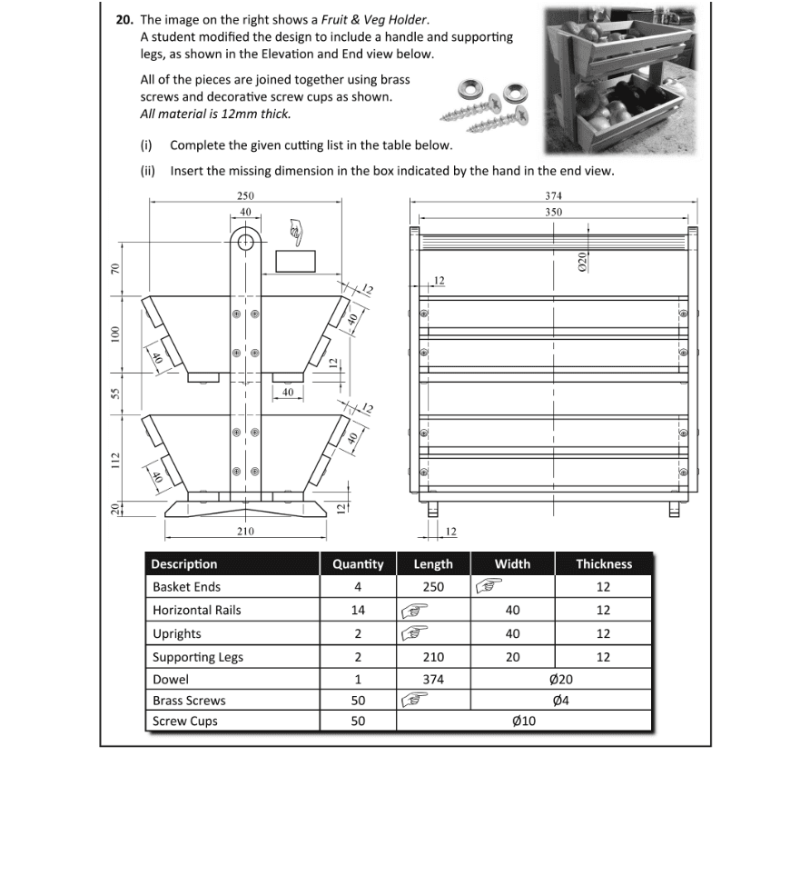 Question 2018 - 20 Part 1