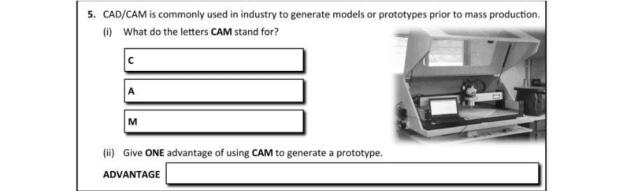 Question 2019 - 5 Part 1
