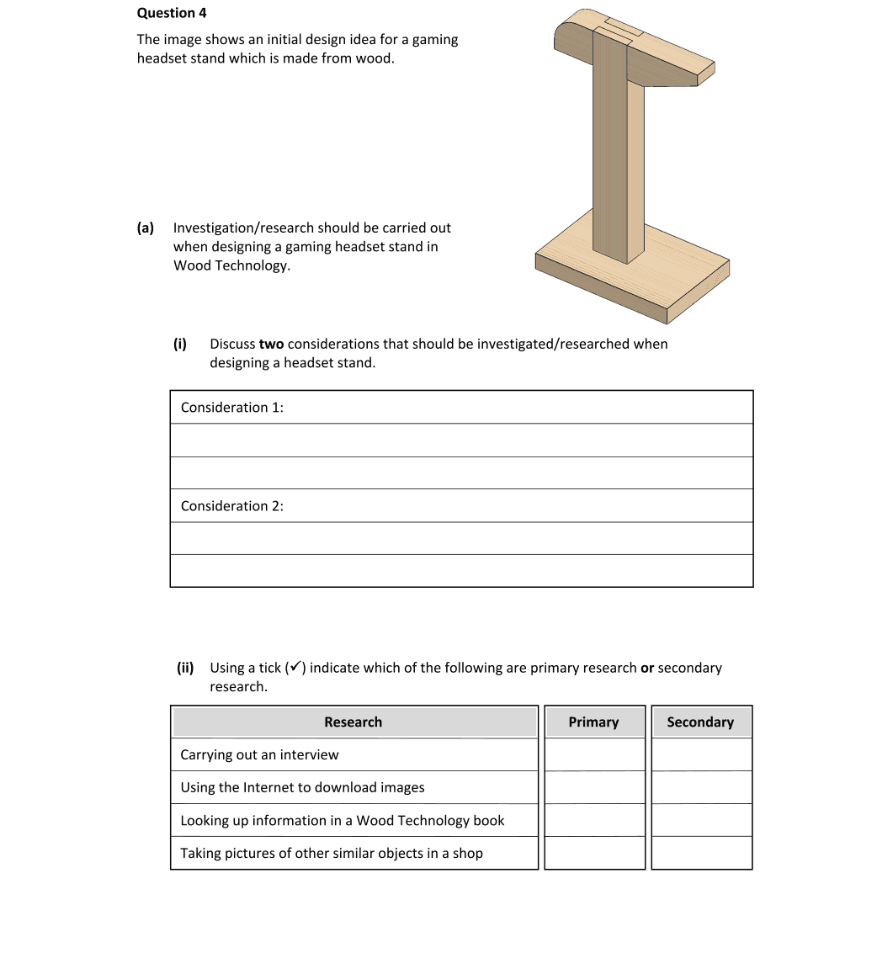 Question 2023 - 4 Part 1