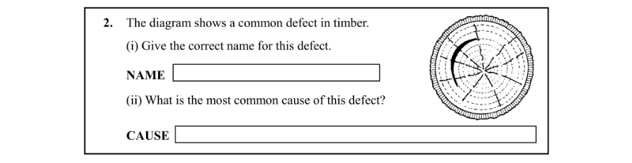 Question 2009 - 2 Part 1