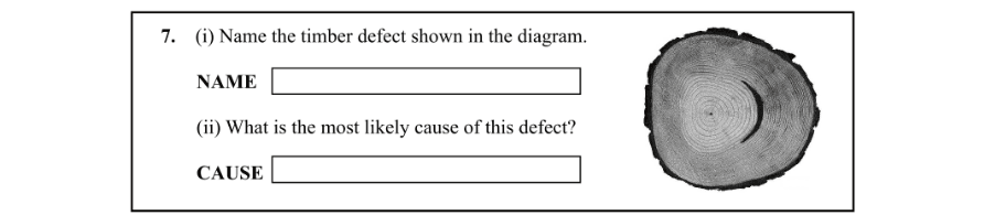 Question 2011 - 7 Part 1