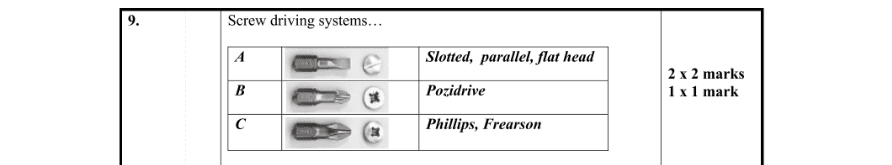Marking Scheme Part 1