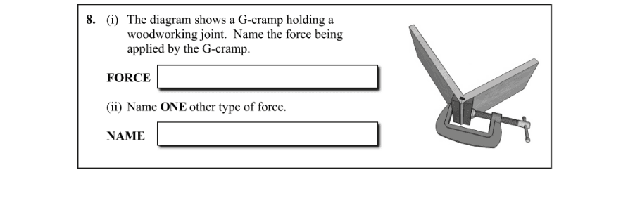 Question 2016 - 8 Part 1