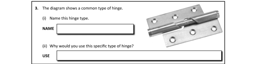 Question 2019 - 3 Part 1