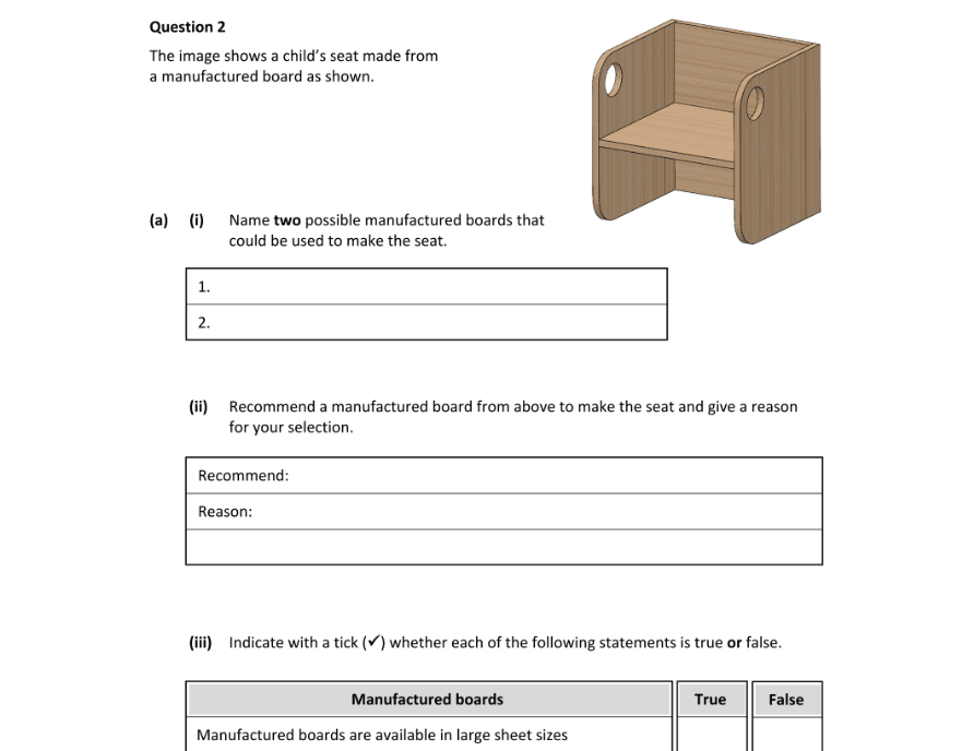 Question 2022 - 2 Part 1