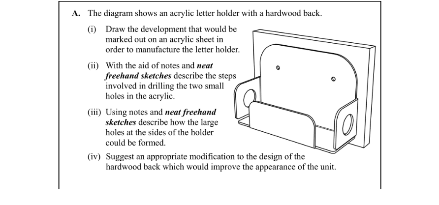 Question 2008 - 4A Part 1