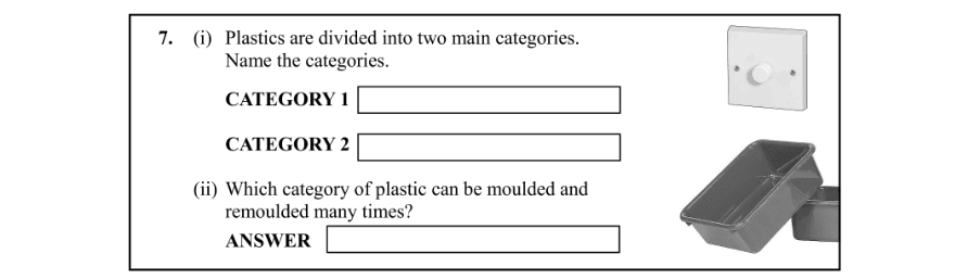 Question 2009 - 7 Part 1