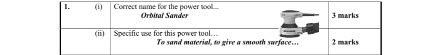 Marking Scheme Part 1
