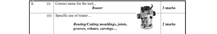 Marking Scheme Part 1