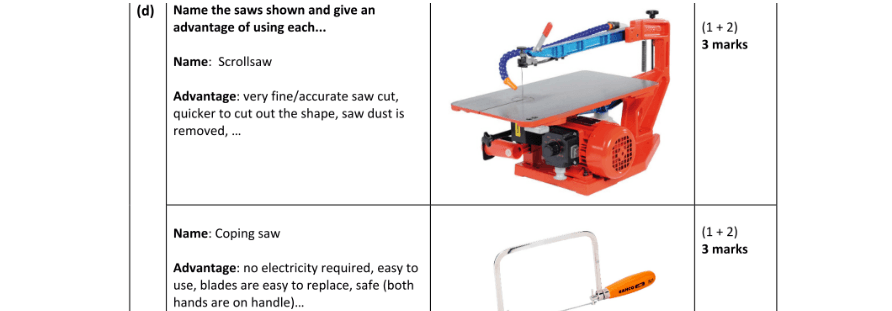 Marking Scheme Part 1