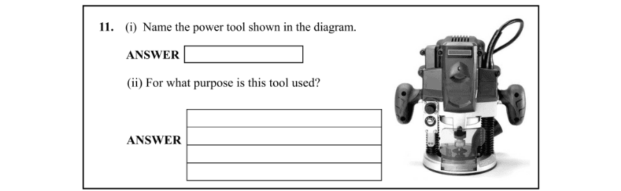 Question 2010 - 11 Part 1