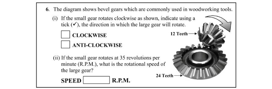 Question 2013 - 6 Part 1
