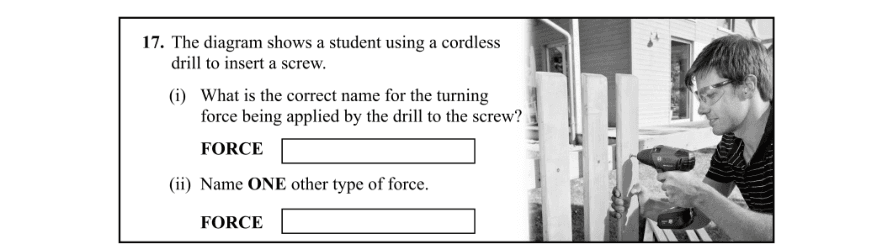 Question 2015 - 17 Part 1