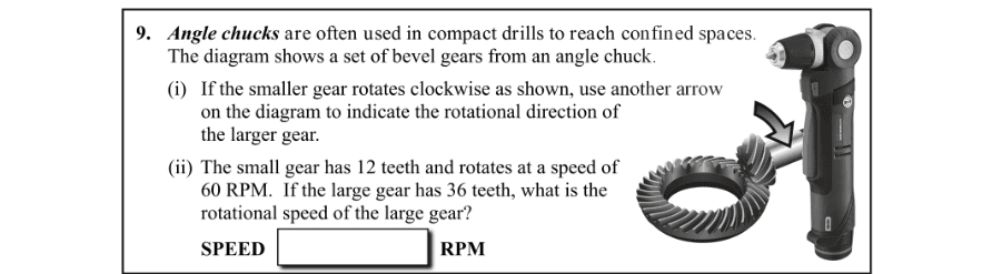 Question 2016 - 9 Part 1