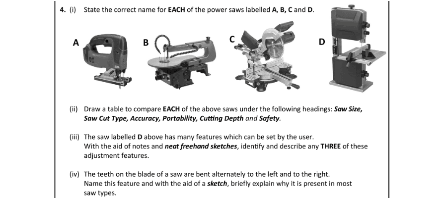 Question 2018 - 4 Part 1