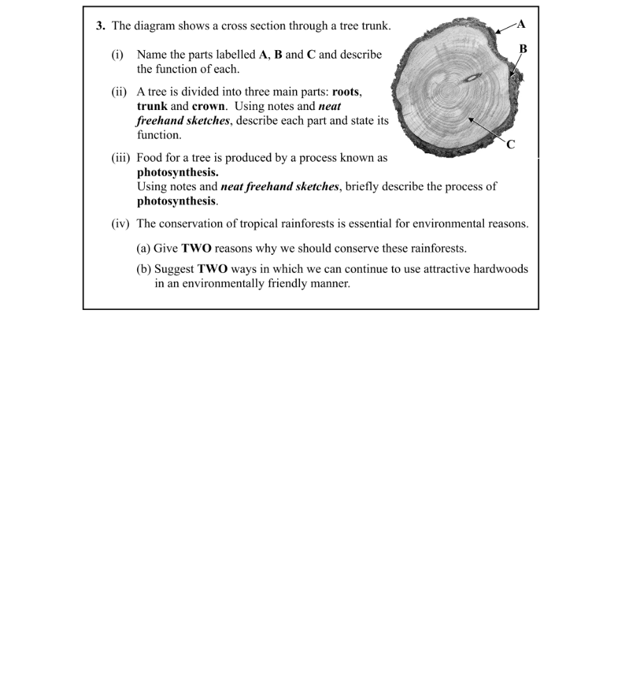 Question 2014 - 3 Part 1