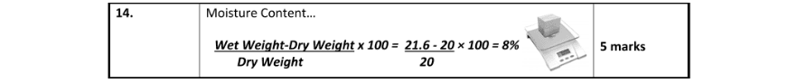 Marking Scheme Part 1
