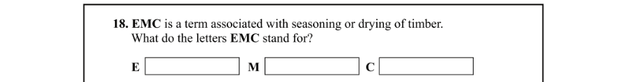 Question 2011 - 18 Part 1