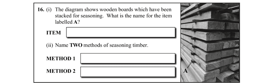 Question 2016 - 16 Part 1