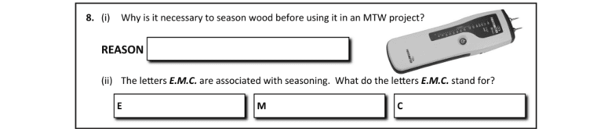 Question 2018 - 8 Part 1