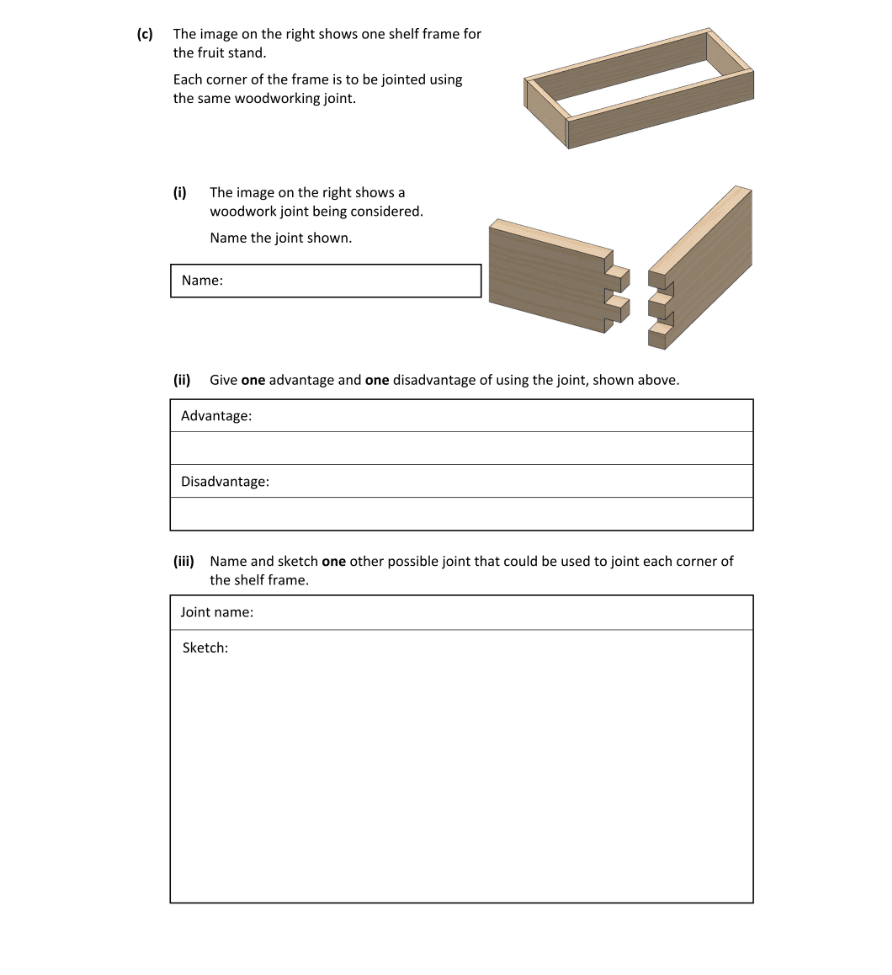 Question 2022 - 3 Part 1