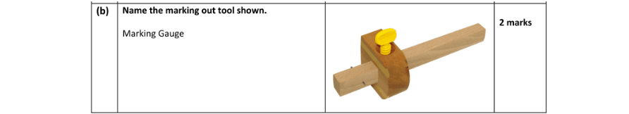 Marking Scheme Part 1