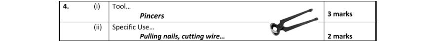 Marking Scheme Part 1