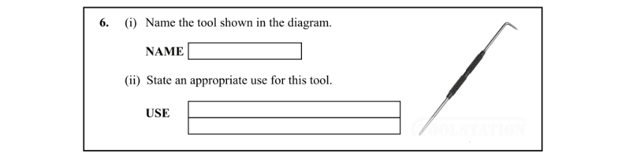 Question 2011 - 6 Part 1