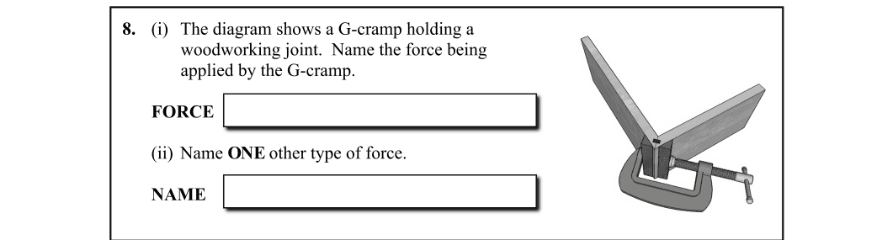 Question 2016 - 8 Part 1